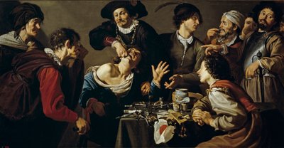 The Quacksalver by Theodor Rombouts