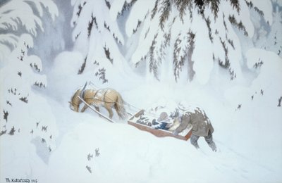 Christmas Troll by Theodor Severin Kittelsen