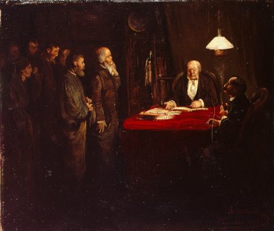 Strike by Theodor Severin Kittelsen