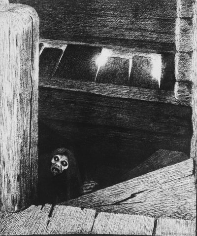 The Black Death by Theodor Kittelsen