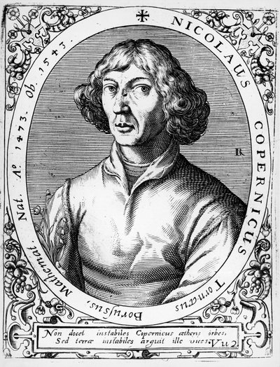 Portrait of Nicolaus Copernicus by Theodor de Bry