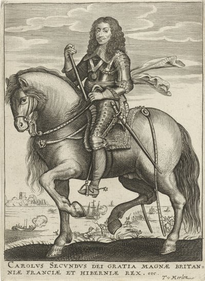 Portrait of Charles II, King of England by Theodor van Merlen (II)