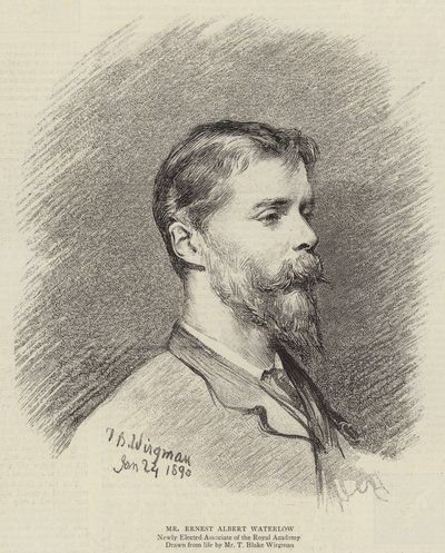 Mr Ernest Albert Waterlow by Theodore Blake (after) Wirgman