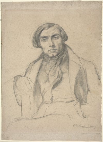 Auguste Ottin by Theodore Chasseriau