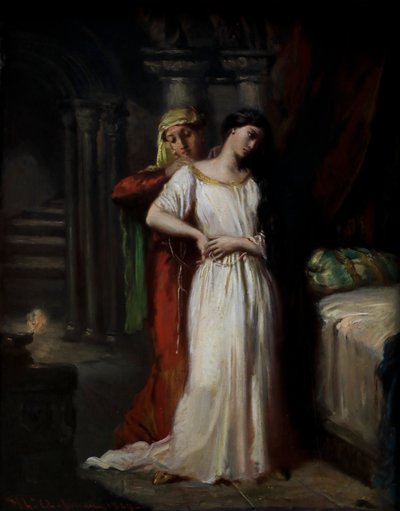 Desdemona Retiring to Her Bed by Théodore Chassériau