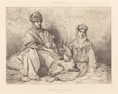 Moorish Women of Constantine by Théodore Chassériau
