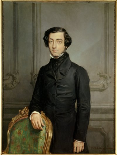 Portrait of Alexis Charles Henri Clerel de Tocqueville by Théodore Chassériau