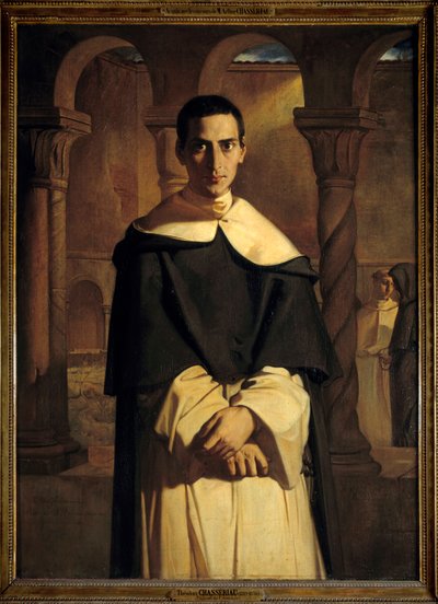 Portrait of Henri Lacordaire by Théodore Chassériau