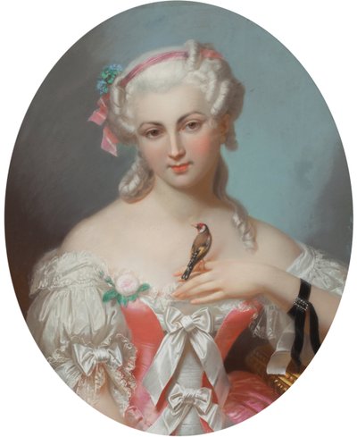 Portrait of Anne Henriette of France (1727-1752) by Theodore Fantin Latour