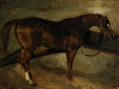 Brown Horse by Theodore Gericault