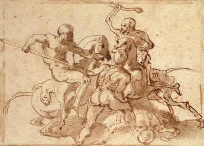 Combat with Death by Theodore Gericault
