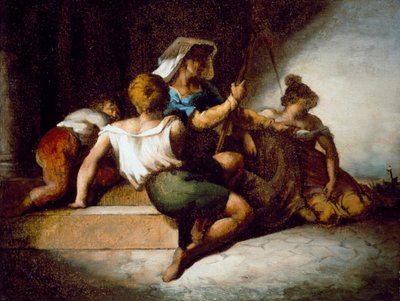 Italian Family by Theodore Gericault