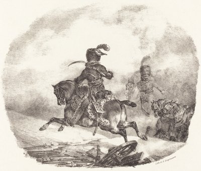 Light Artillery Officer of the Imperial Guard by Theodore Gericault