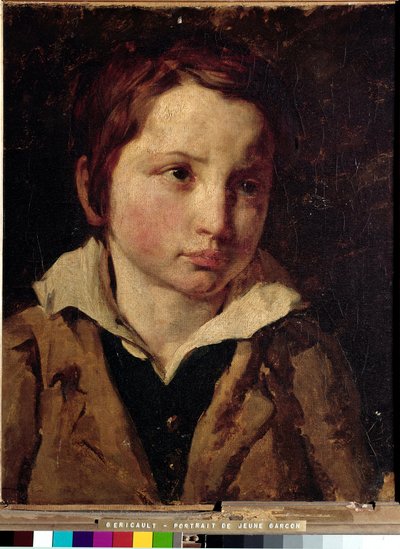 Portrait of a young boy, probably Olivier by Theodore Gericault