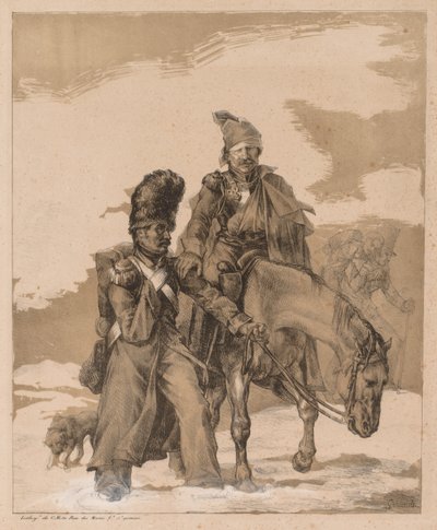 Return from Russia by Theodore Gericault
