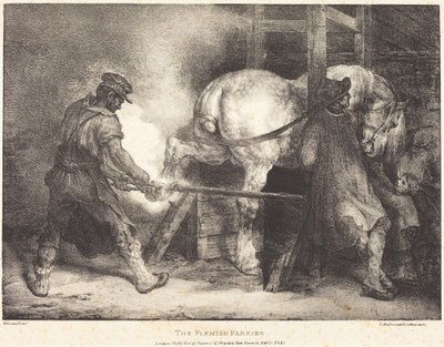 The Flemish Farrier by Theodore Gericault