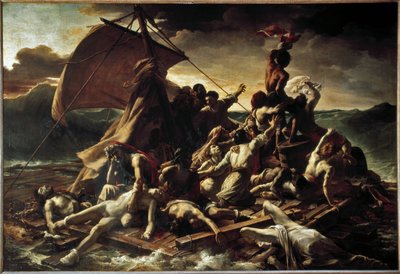 The Raft of the Medusa by Theodore Gericault