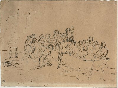 The Rescue of the Survivors of the Raft of the Medusa by Theodore Gericault