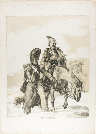The Return from Russia by Theodore Gericault