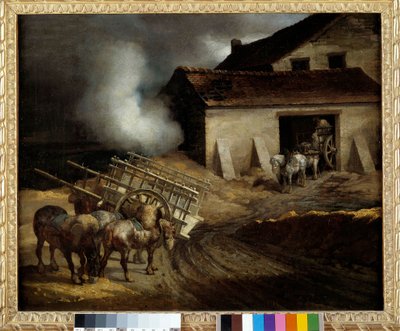 The Plaster Oven by Theodore Gericault