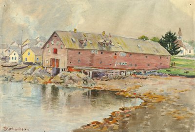 The Old Warehouse, Sitka by Theodore J. Richardson