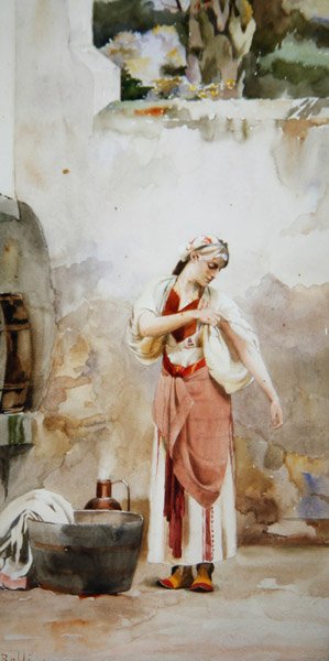 A Greek Beauty by Theodore Jacques Ralli