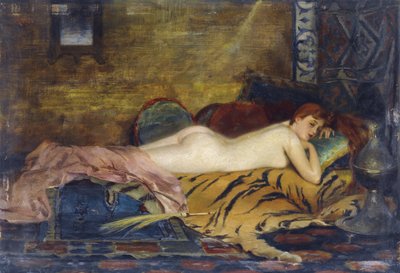 Reclining Nude by Theodore Jacques Ralli