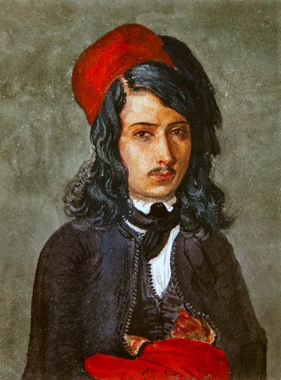 Portrait of a Young Tunisian Jew by Theodore Leblanc