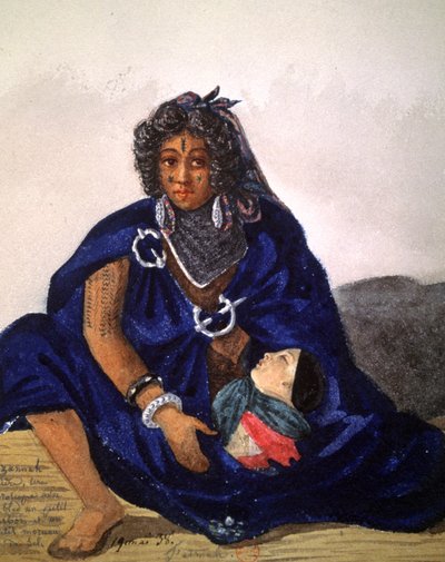 Witch of the Bled pulling a little boy