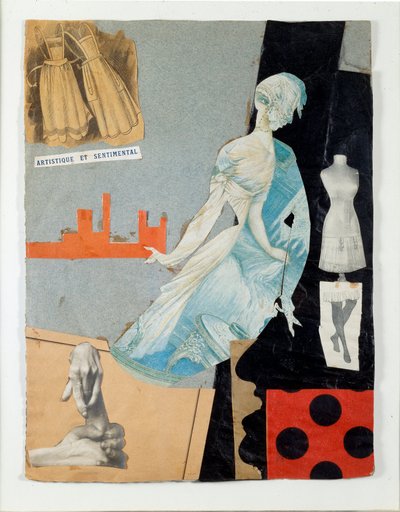 Artistic and Sentimental Collage by Theodore Fraenkel by Theodore Fraenkel