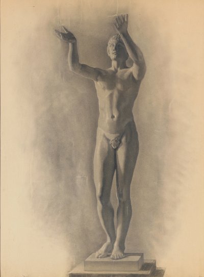 Study of the Male Figure, 1875 by Theodore Robinson