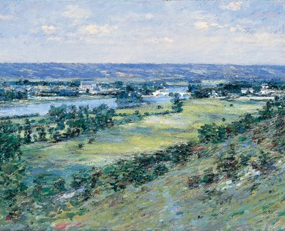 The Valley of the Seine, from the Hills of Giverny by Theodore Robinson
