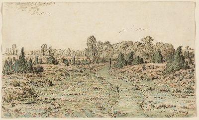 Footpath in the Barbizonnières by Theodore Rousseau