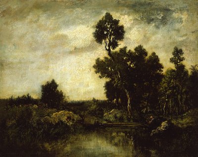 Landscape by Pierre Etienne Theodore Rousseau