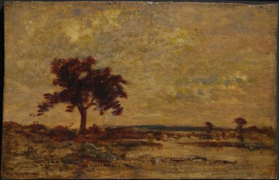 Marshlands by Theodore Rousseau