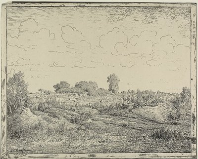 Plain at Plante à Biau by Theodore Rousseau