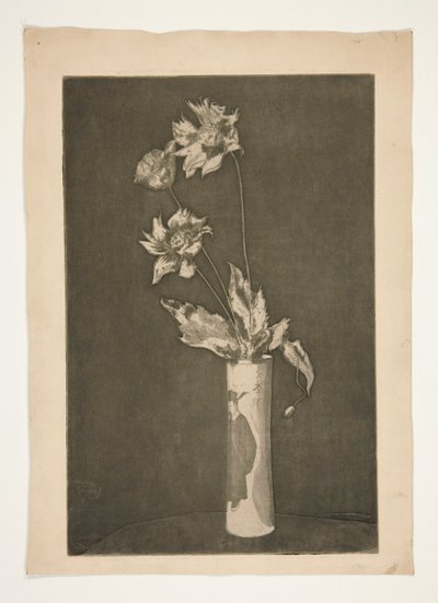 Proof for La Chine (black-and-white version) by Theodore Roussel
