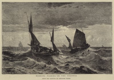 Herring Fishing in the Channel by Theodore Weber