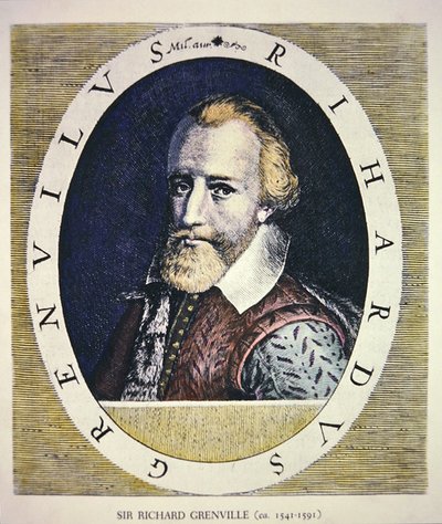 Sir Richard Grenville by Theodore de (after) Bry
