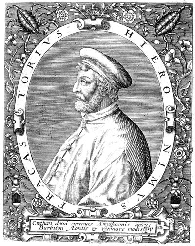 Girolamo Frascatoro, Italian physician, poet and astronomer, late 16th century by Theodore de Bry