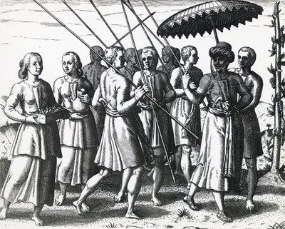 Inhabitants of Sumatra by Theodore de Bry
