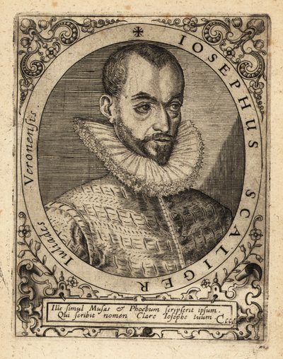 Joseph Justus Scaliger, French Religious Leader by Theodore de Bry