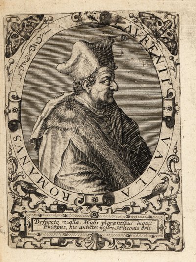 Lorenzo Valla, Italian Humanist by Theodore de Bry