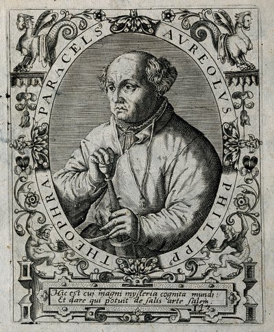 Philippus Theophrastus Aureolus Bombastus von Hohenheim Paracelsus by Theodore de Bry