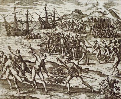 The Spanish In America by Theodore de Bry
