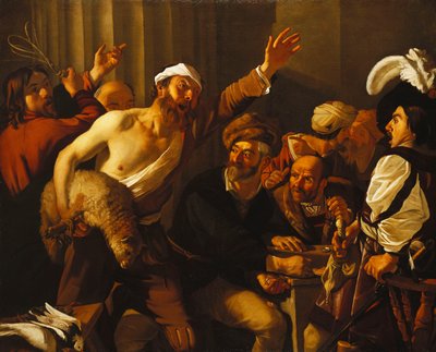 Christ Driving the Moneychangers from the Temple by Theodore van Baburen