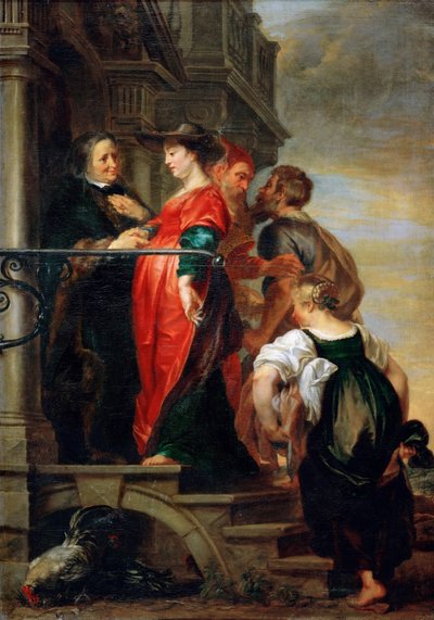 The Visitation of the Blessed Virgin Mary by Theodore van Thulden