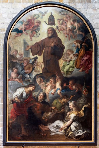 The Exaltation of St. Francis of Paula by Theodore van Thulden