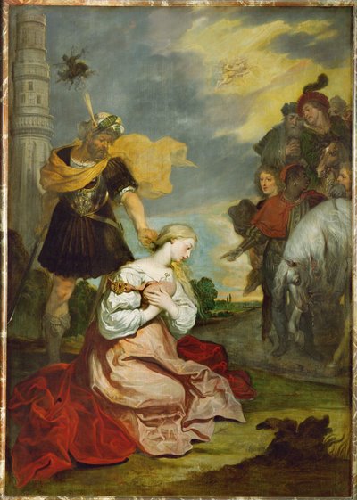 The Martyrdom of Saint Barbara by Theodore van Thulden