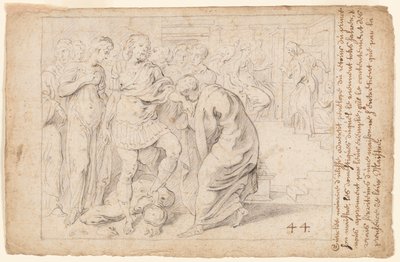 Ulysses receives the Homage of the Loyal Serving-Women by Theodore van Thulden